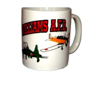 Vintage Williams Air Force Base Collection Military Memorabilia Mug